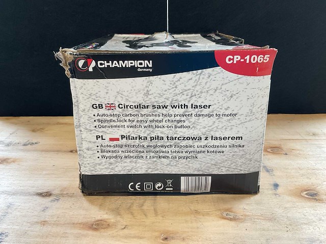 2025 champion cp-1065 2400 watt cirkelzaagmachine - afbeelding 1 van  3