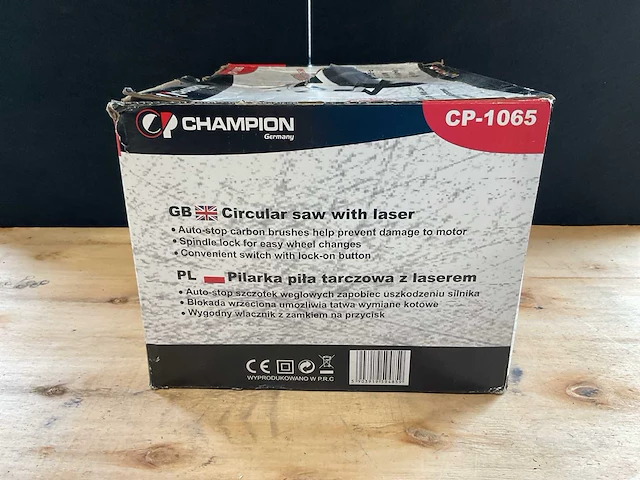 2025 champion cp-1065 2400 watt cirkelzaagmachine - afbeelding 4 van  4