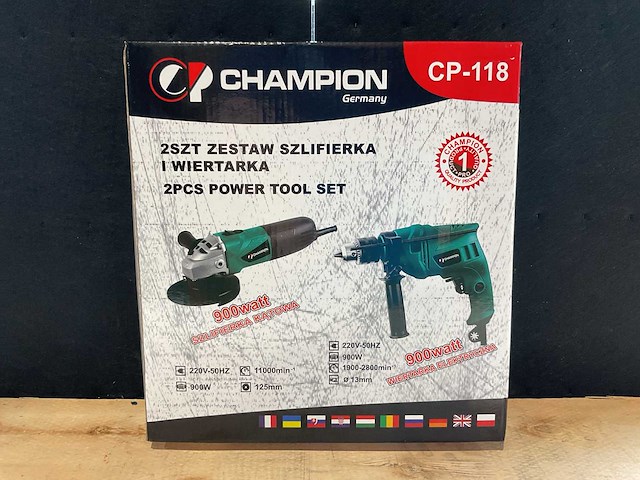 2025 champion cp-118 gereedschap set - afbeelding 1 van  5
