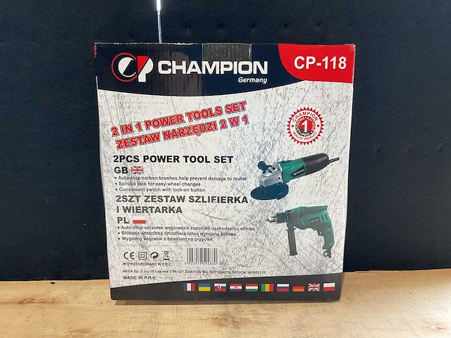 2025 champion cp-118 gereedschap set - afbeelding 3 van  5