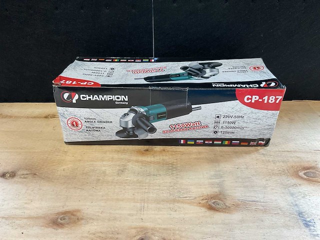 2025 champion cp-187 diverse slijpmachines - afbeelding 3 van  5