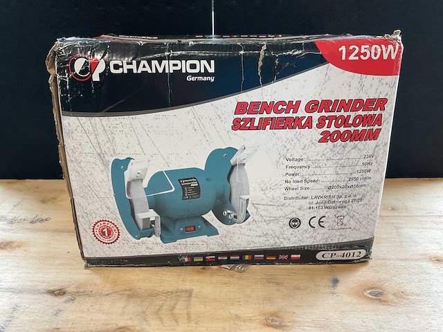 2025 champion cp-4012 gereedschapslijper - afbeelding 1 van  4