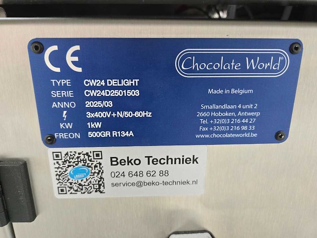 2025 chocolate world 24 delight tempereermachine - afbeelding 5 van  5