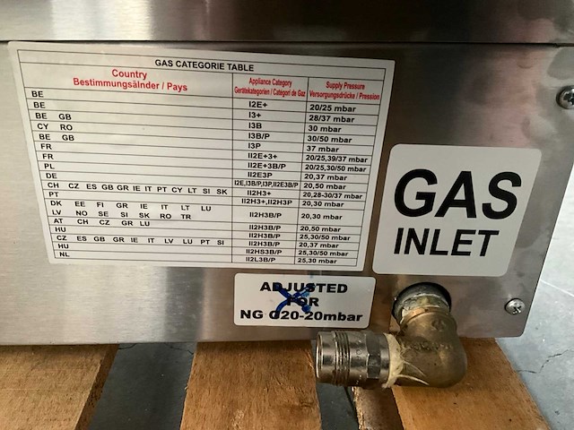 2025 combisteel fryer gas dubbele gasfriteuse - afbeelding 2 van  11