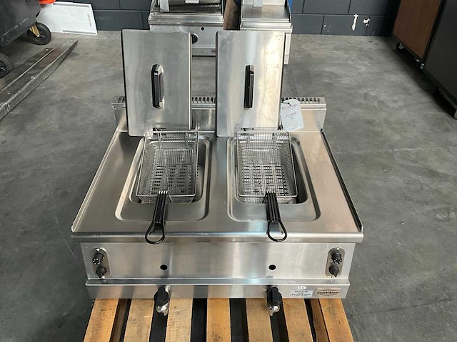 2025 combisteel fryer gas dubbele gasfriteuse - afbeelding 4 van  11