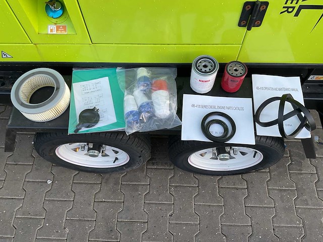 2025 compal power vg-r30 stroomgenerator met aanhanger - afbeelding 4 van  18