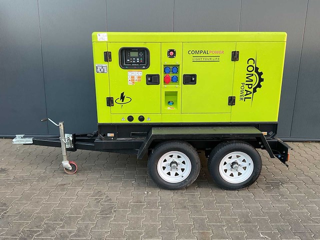 2025 compal power vg-r30 stroomgenerator met aanhanger - afbeelding 1 van  18