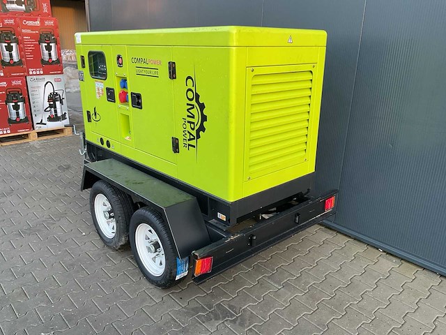 2025 compal power vg-r30 stroomgenerator met aanhanger - afbeelding 7 van  18