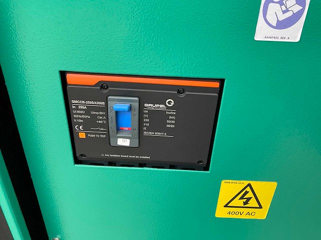 2025 cummins c170d5q noodstroomaggregaat, 170kva - afbeelding 11 van  13