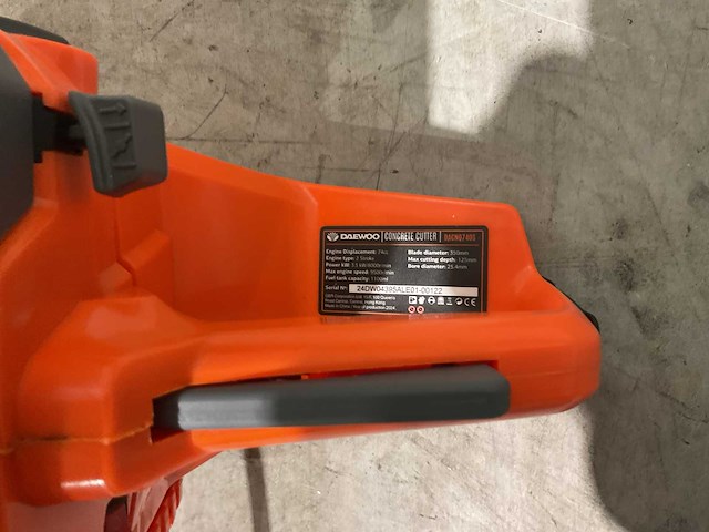 2025 daewoo dacnq740s betonzaag - afbeelding 4 van  15