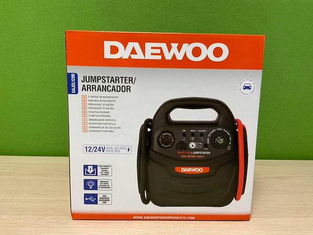 2025 daewoo dajsl120 jumpstarter 12/24v - afbeelding 9 van  10