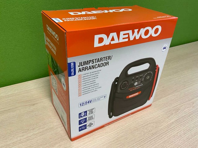 2025 daewoo dajsl120 jumpstarter 12/24v - afbeelding 1 van  1
