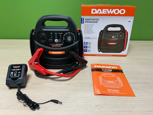 2025 daewoo dajsl120 jumpstarter 12/24v - afbeelding 1 van  10