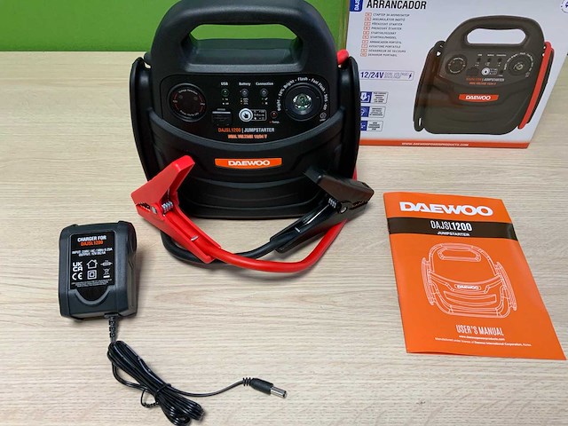 2025 daewoo dajsl120 jumpstarter 12/24v - afbeelding 6 van  10