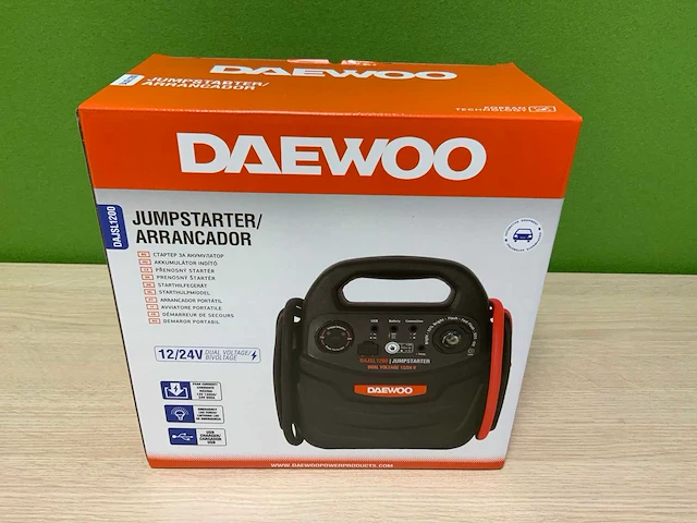 2025 daewoo dajsl120 jumpstarter 12/24v - afbeelding 9 van  10