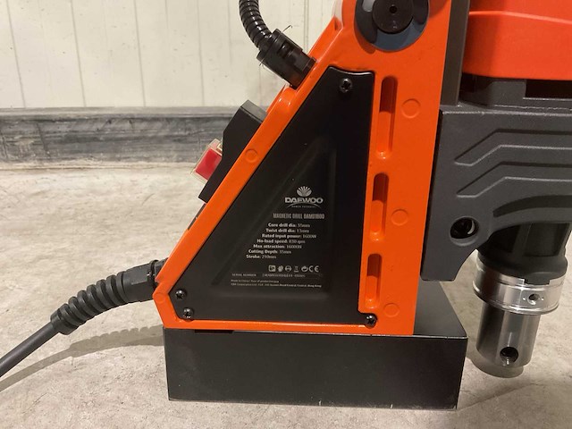 2025 daewoo damd1600 magnetische boormachine - afbeelding 3 van  8