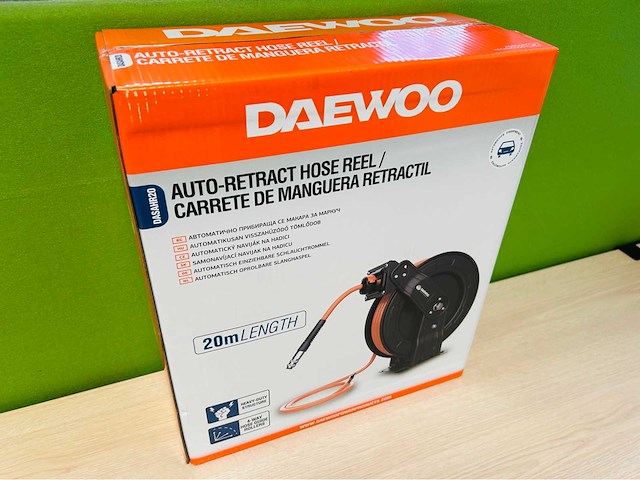 2025 daewoo dasahr20 automatisch oprolbare slanghaspel 20m - afbeelding 3 van  3