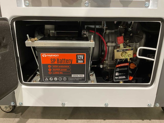 2025 daewoo ddae10500dse-3g stroomgenerator - afbeelding 3 van  14