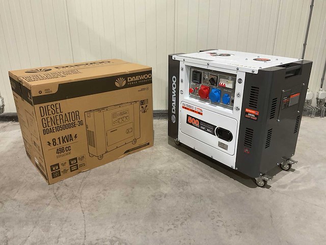 2025 daewoo ddae10500dse-3g stroomgenerator - afbeelding 1 van  19