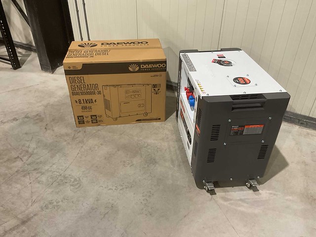 2025 daewoo ddae10500dse-3g stroomgenerator - afbeelding 12 van  19