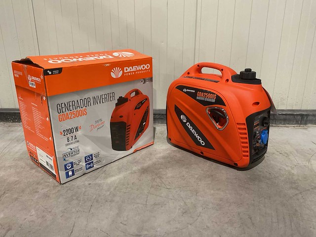 2025 daewoo gda2500is stroomgenerator - afbeelding 1 van  16