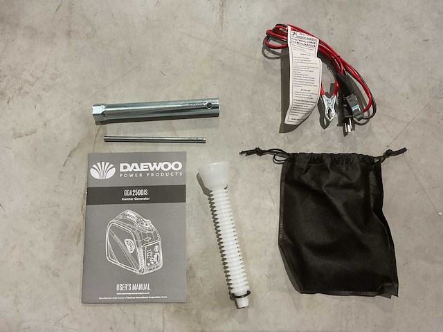 2025 daewoo gda2500is stroomgenerator - afbeelding 5 van  13