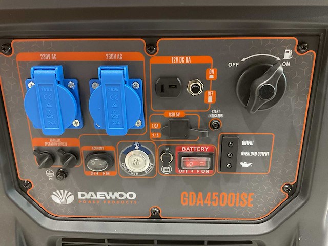 2025 daewoo gda4500ise stroomgenerator - afbeelding 5 van  19