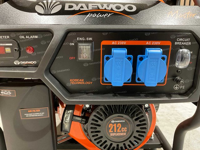 2025 daewoo gdax4050 stroomgenerator - afbeelding 9 van  27