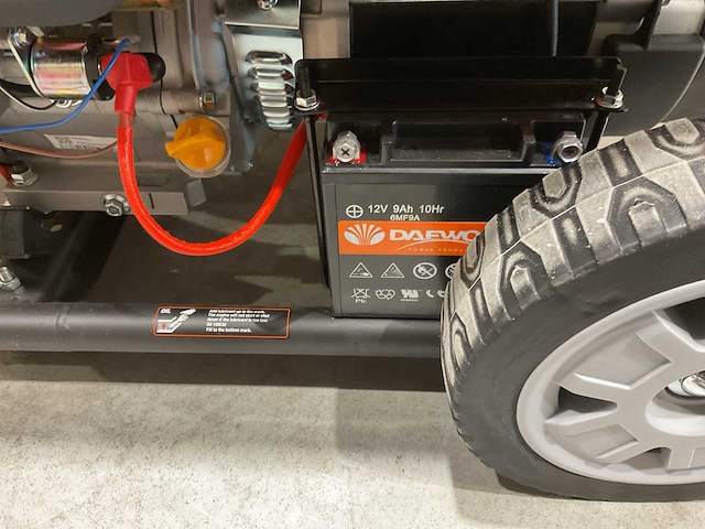 2025 daewoo gdax9250e-3 stroomgenerator - afbeelding 11 van  23