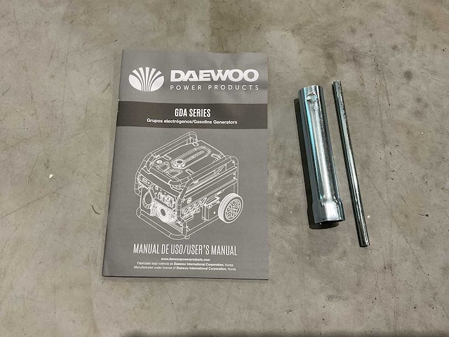 2025 daewoo gdax9250e-3 stroomgenerator - afbeelding 8 van  25