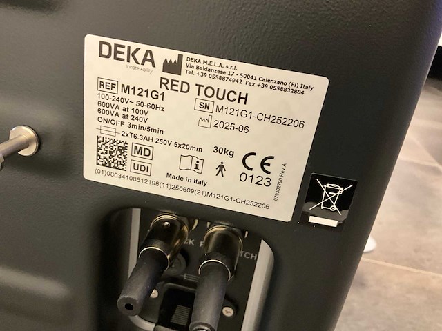 2025 deka red touch pro laserbehandelingsysteem - afbeelding 7 van  7