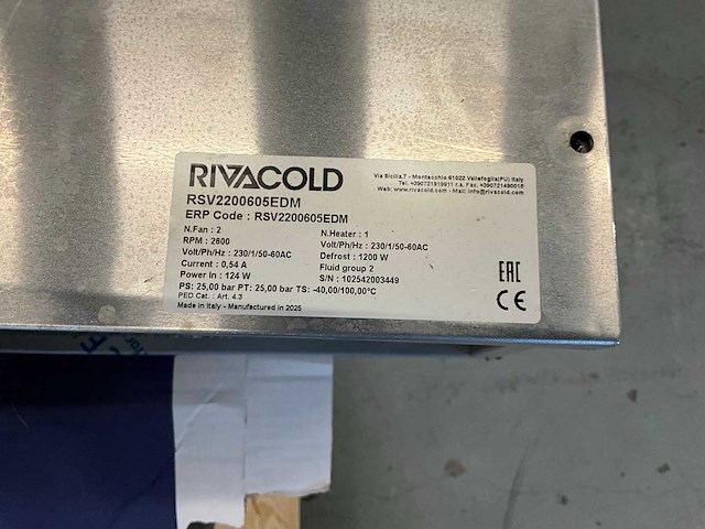 2025 diamond hp75m-2p koelinstallatie met verdamper - afbeelding 4 van  12