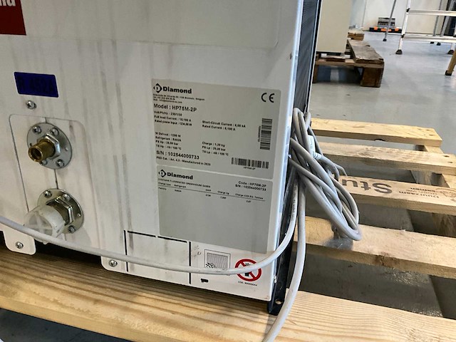 2025 diamond hp75m-2p koelinstallatie met verdamper - afbeelding 9 van  12