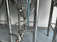 2025 drukfermentatietank dubbelwandig 250 liter - afbeelding 9 van  10