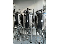 2025 drukfermentatietank dubbelwandig 250 liter - afbeelding 3 van  11