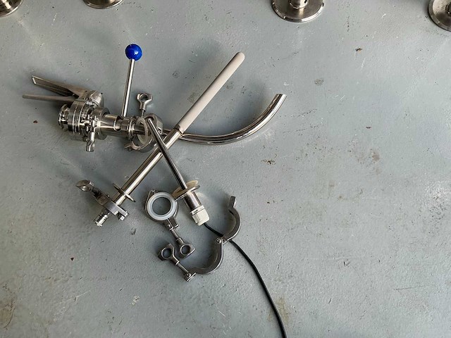 2025 drukfermentatietank dubbelwandig 250liter dry-hopper - afbeelding 2 van  10