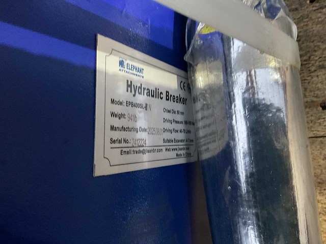 2025 elephant epb400sl-n schranklader - afbeelding 2 van  12