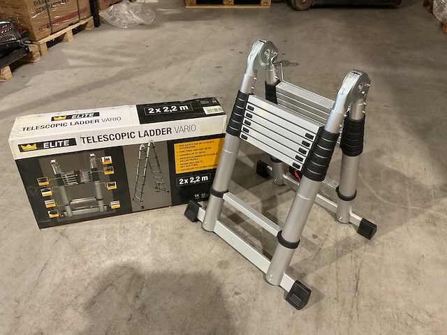 2025 elite vario 2x2,2 m telescoopladder - afbeelding 7 van  11