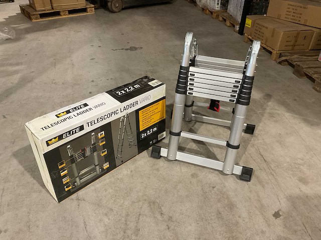 2025 elite vario 2x2,2 m telescoopladder - afbeelding 8 van  10