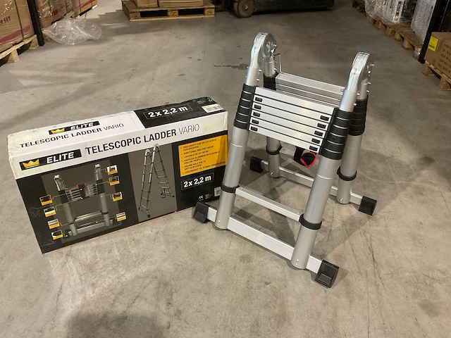 2025 elite vario 2x2,2 m telescoopladder - afbeelding 8 van  15