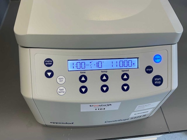 2025 eppendorf 5425 r centrifuge - afbeelding 11 van  13