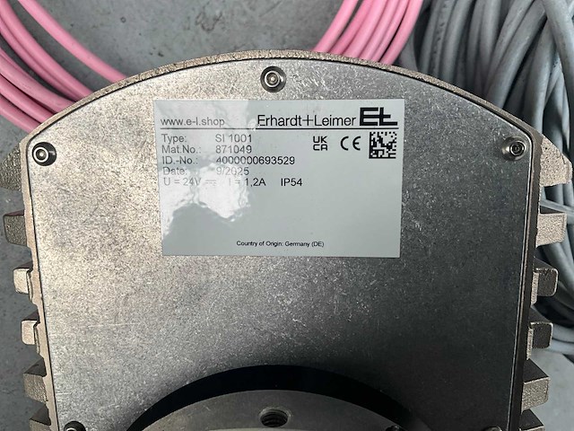 2025 erhardt+leimer si1001 optische naaddetector/seam sensor - afbeelding 5 van  6