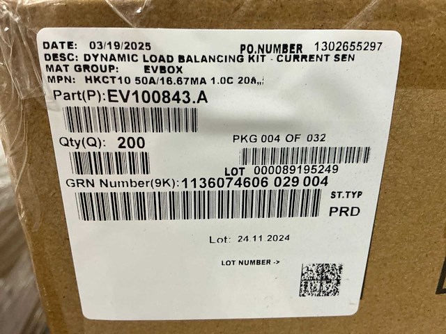 2025 evbox dynamic laadbalance kit- current sensor (4800x) - afbeelding 3 van  3