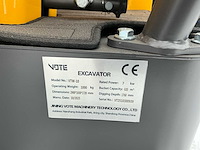 2025 excavator vtw-10 minigraafmachine - afbeelding 2 van  27