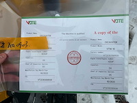 2025 excavator vtw-10 minigraafmachine - afbeelding 3 van  27