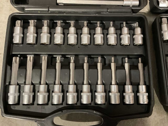 2025 f tools professional 88 pcs 1/2” bit socket set, spline, hexagon, torn draaigereedschap - afbeelding 4 van  15