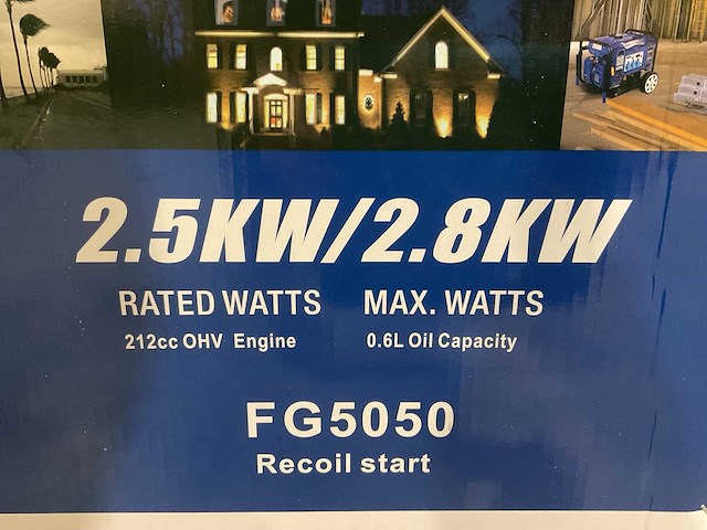 2025 ford fg5050 stroomgenerator - afbeelding 12 van  16