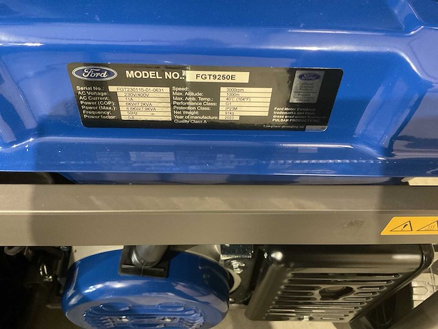 2025 ford fgt9250e heavy duty stroomgenerator - afbeelding 11 van  11