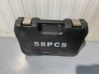 2025 gereedschapskoffer incl 58 pcs - afbeelding 5 van  6