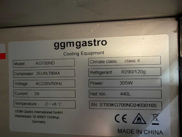 2025 ggm gastro - rvs mobiele koeling - afbeelding 4 van  8
